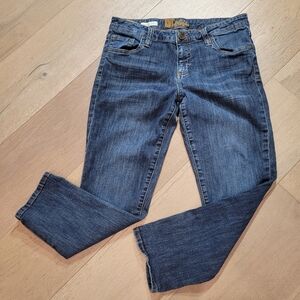 Kut From the Kloth Jeans Women's sz 6 Bardot Skinny Boyfriend Mid Rise Crop
